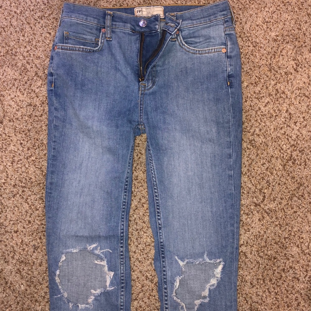 Free People denim jeans